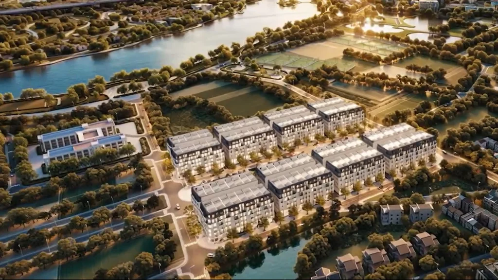 Phối cảnh tổng thể The Park Lane Linh Đàm